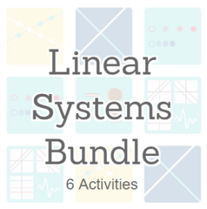 Desmos Linear Systems of Equations Bundle